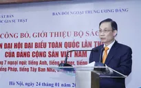 Công bố bộ sách Văn kiện Đại hội XIII của Đảng với 7 ngoại ngữ