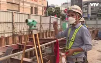 Không khí tất bật tại công trường lớn nhất TP Hồ Chí Minh những ngày cuối năm