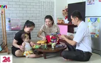 Tết ấm áp của những công nhân không về quê