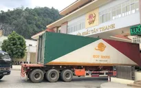 Ngày đầu thông quan cửa khẩu Tân Thanh - Pò Chài