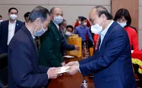 Chủ tịch nước Nguyễn Xuân Phúc chúc Tết các đối tượng chính sách tại Hải Phòng