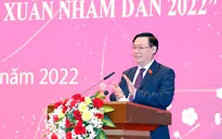 Chủ tịch Quốc hội Vương Đình Huệ gặp mặt chúc Tết đại biểu Quốc hội chuyên trách