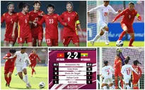 Hòa Myanmar 2-2, ĐT nữ Việt Nam giành quyền vào tứ kết VCK Asian Cup 2022