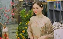 Lan Phương dịu dàng hoá cô gái mùa Xuân