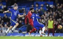 Chelsea và Liverpool chia điểm trong trận đấu kịch tính