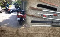 Ngăn chặn kịp thời 50 người dùng dao tự chế chuẩn bị hỗn chiến