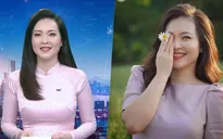 Vẻ đẹp trẻ trung của nữ BTV miền Nam trên bản tin Thời sự 19h