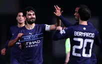 Thắng đậm Swindon Town, Man City thẳng tiến vào vòng 4 FA Cup