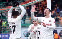Vòng 21 Serie A | Ibrahimovic lập công, AC Milan thắng dễ Venezia