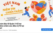 Nhóm bác sĩ quân y hỗ trợ F0 điều trị tại nhà