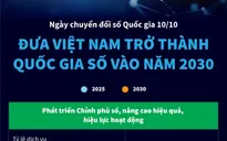 Ngày Chuyển đổi số quốc gia 10/10: Đưa Việt Nam trở thành quốc gia số vào năm 2030