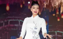 Hoa hậu Ngọc Châu trình diễn áo dài cực cuốn hút bên mẫu nhí Minh Châu