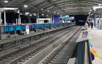 Nhà ga mang tính biểu tượng của tuyến Metro số 1 sắp hoàn thành