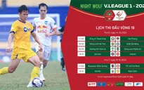 Trước vòng 19 Night Wolf V.League 1-2022: Hồi hộp trước những diễn biến khó lường!