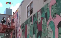 Tranh đường phố graffiti xuất hiện ở nhiều nơi trên thế giới
