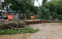 Đồng Tháp di dời nhiều hộ dân vì sạt lở