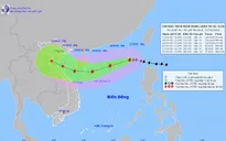 Bão số 6: Sóng biển cao từ 8 - 10m ở Bắc Biển Đông