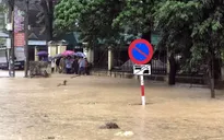 Lũ quét gây ngập lụt ở thị trấn Mường Xén, Nghệ An