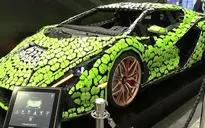 Siêu xe đặc biệt làm từ những miếng ghép Lego
