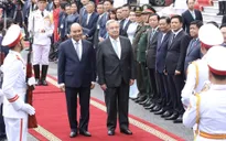 Lễ đón Tổng Thư ký Liên hợp quốc António Guterres thăm chính thức VIệt Nam