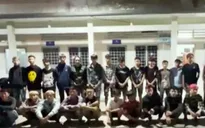 Ngăn chặn hàng chục thanh niên gây rối, thu giữ nhiều hung khí