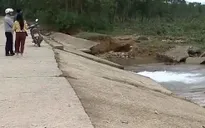 Nhiều công trình thủy lợi bị hư hỏng nặng sau mưa bão