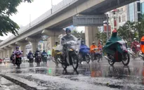 Hà Nội mưa rào rải rác, sáng sớm và đêm trời lạnh