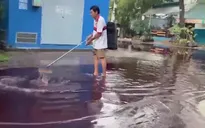 Nước có màu lạ sau mưa lớn ở TP Hồ Chí Minh: Kiểm tra, rà soát các cơ sở sản xuất xả thải