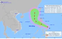 Ngày 30/10, bão NALGAE sẽ vượt qua khu vực miền Trung Philippines và đi vào Biển Đông