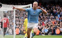 Haaland lập kỷ lục mới với hat-trick vào lưới Man Utd