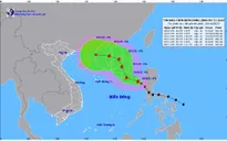Bão số 7 giật cấp 12, có xu hướng mạnh dần lên