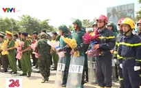 TP Hồ Chí Minh diễn tập xử lý tình huống an ninh trật tự và phòng cháy chữa cháy