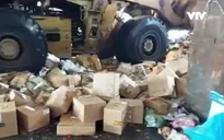Tiêu hủy 2 lô mỹ phẩm nhập lậu và thuốc trị giá gần 20 tỷ đồng