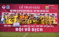 TP Hồ Chí Minh I lần thứ 11 lên ngôi ở giải Nữ VĐQG – cúp Thái Sơn Bắc 2022