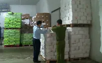Thu giữ gần 100 tấn thực phẩm đông lạnh không rõ nguồn gốc