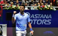 Novak Djokovic giành quyền vào vòng 2 giải quần vợt Astana mở rộng