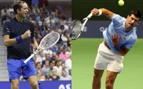 Bất ngờ xảy ra ở trận đấu giữa Djokovic và Medvedev tại Astana mở rộng