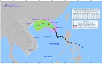 Bão số 7 suy yếu trong 1-2 ngày tới
