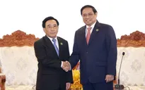 Thủ tướng Phạm Minh Chính tiếp Thủ tướng Lào Phankham Viphavanh