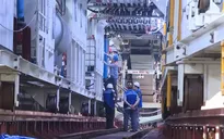 Thi công trở lại hầm và các ga ngầm Metro Nhổn - ga Hà Nội