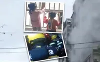 Bé gái 4 tuổi Trung Quốc dũng cảm trong vụ cháy