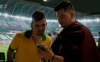 2 cổ động viên Brazil đặc biệt tại Qatar