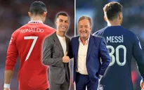 C.Ronaldo thừa nhận vui mừng vì đánh bại Messi một lần nữa
