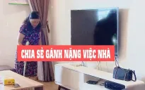 Phụ nữ Việt Nam làm việc nhà gấp đôi nam giới, 20% đàn ông không làm việc nhà