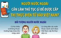 Người nước ngoài cần làm thủ tục gì để được cấp thị thực điện tử vào Việt Nam?