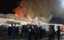 Nga: Cháy chợ ở Moscow, hàng hóa của người Việt bị thiệt hại