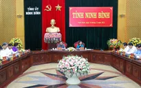Thủ tướng Phạm Minh Chính làm việc với lãnh đạo tỉnh Ninh Bình