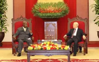 Tổng Bí thư Nguyễn Phú Trọng tiếp Tổng thống Uganda