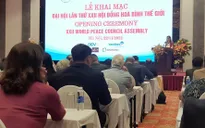 Đại hội 22 Hội đồng Hòa bình Thế giới: Mỗi người dân Việt Nam là một sứ giả hòa bình