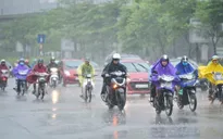 Bắc Bộ và Thanh Hóa có mưa to cục bộ